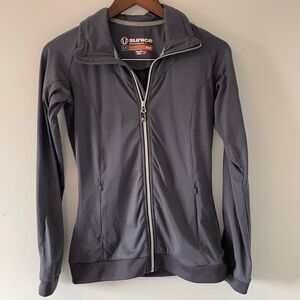 Sunice Charlotte Full Zip Stretch Jacket Size Small Gray